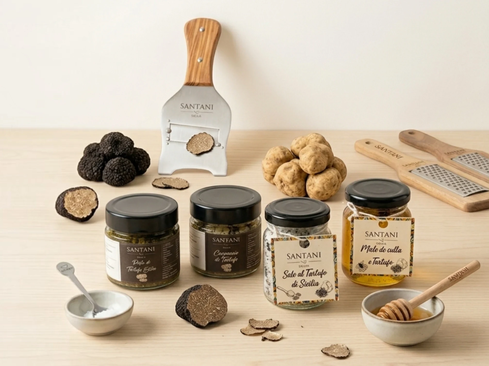 I prodotti al tartufo Santani